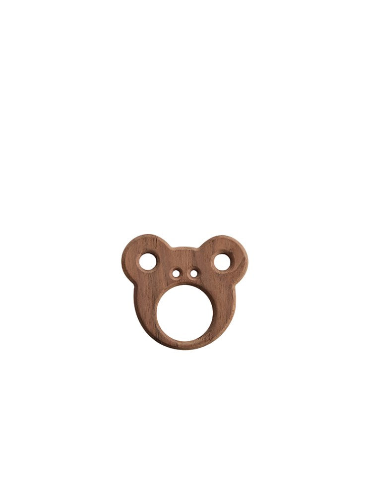 Wooden Baby Teether Frisky Frog (Sample)