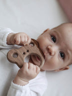 Wooden Baby Teether Frisky Frog (Sample)
