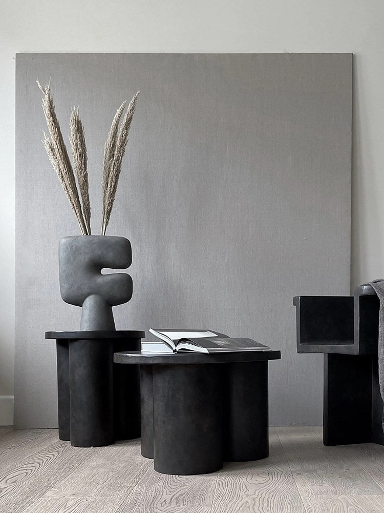 Big Foot Table, Low - Coffee
