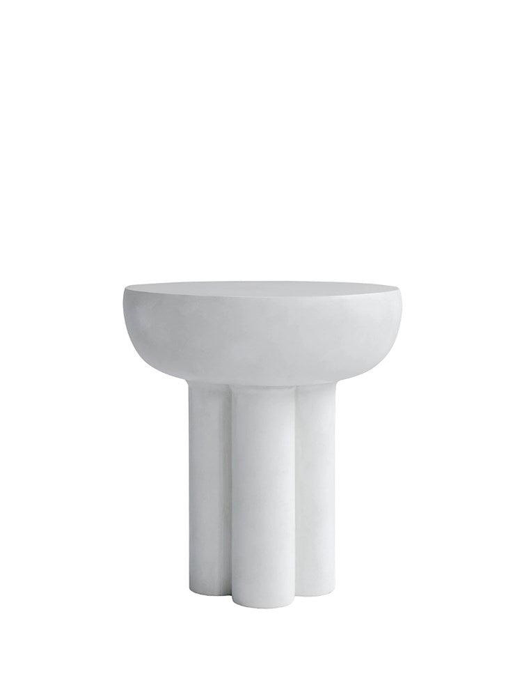 Crown Table, Tall - Bone White
