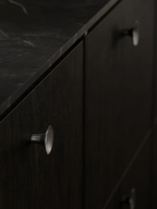 HiHat Knobs, Medio - Brushed Steel (Seconds)