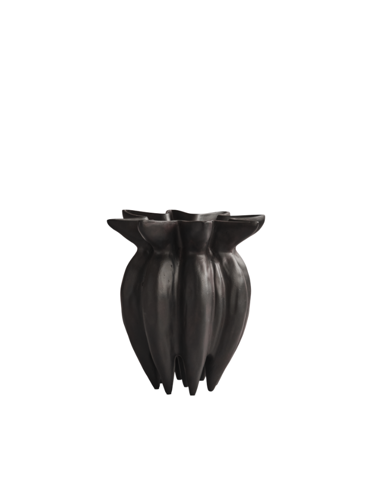 Lotus Vase, Mini - Coffee
