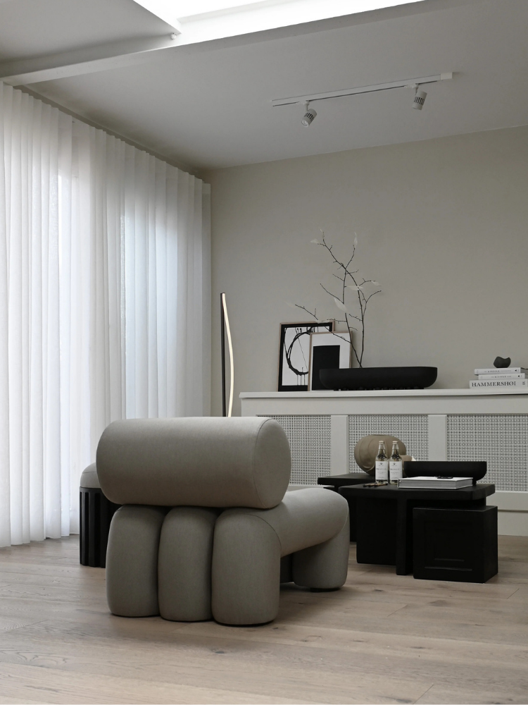 Foku Chair - Taupe (Pallazo 163)