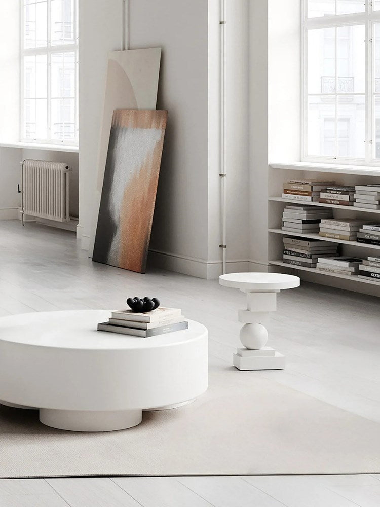 Artist Side Table - Bone White