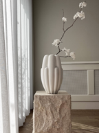 Bloom Vase Slim, Mini - Bone White