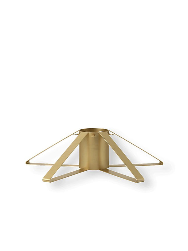 Christmas Tree Foot - Brass