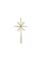 Christmas Tree Top Star - Brass