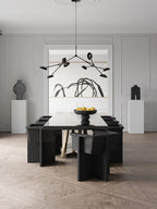 Drop Chandelier - Burned Black (5m)
