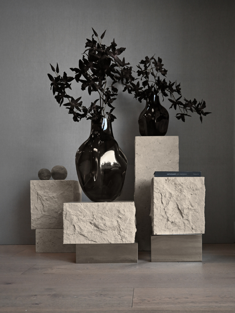 Bakku Vase, Big - Smoked Forest