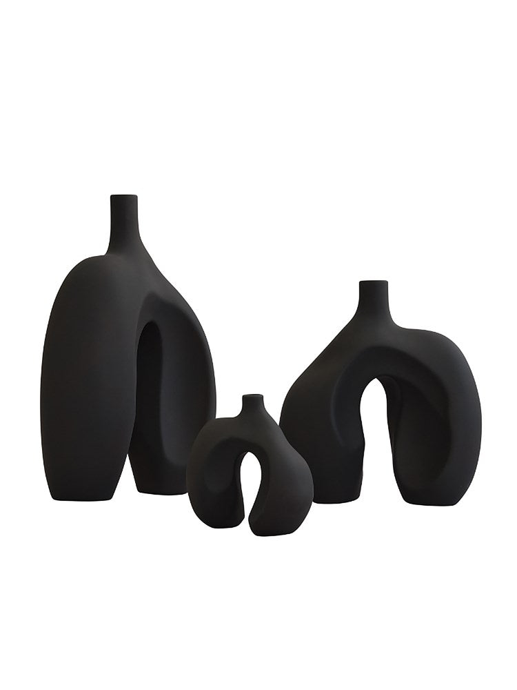 Ni Vase, Petit - Coffee