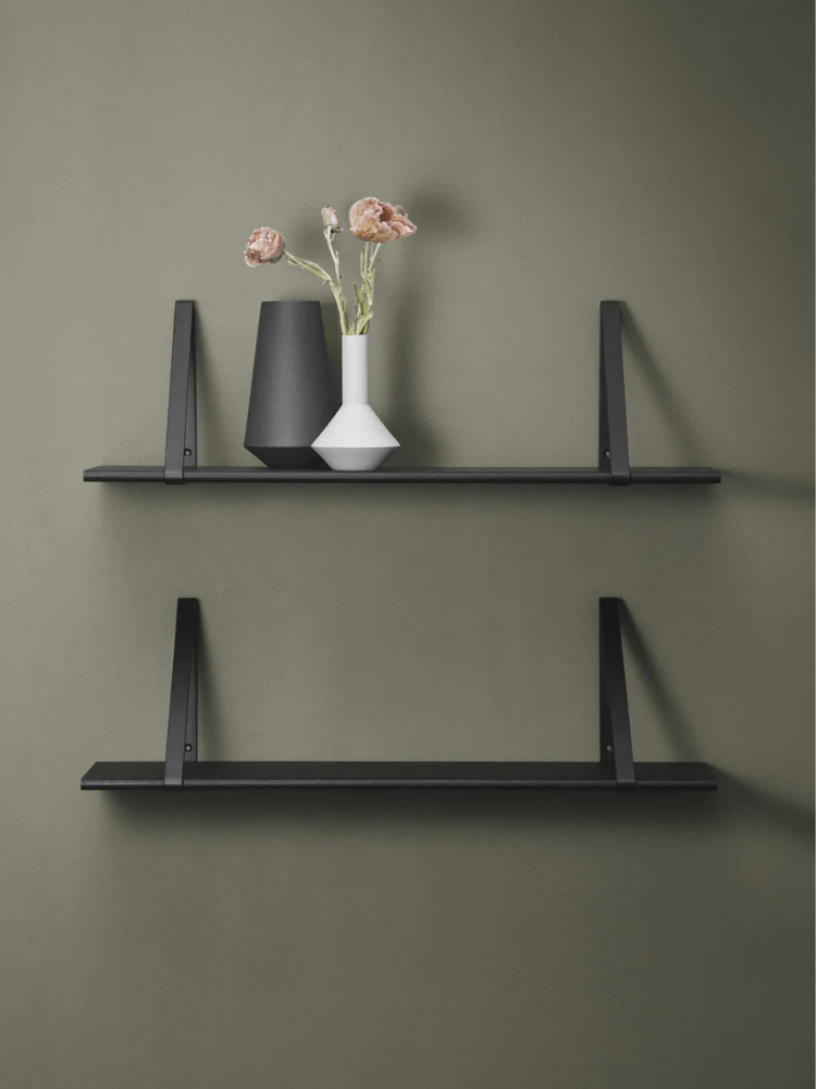 Shelf - Black Stained Oak