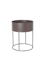 Plant Box - Round - Taupe