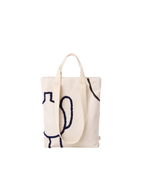 Mirage Tote Bag - Black Blue