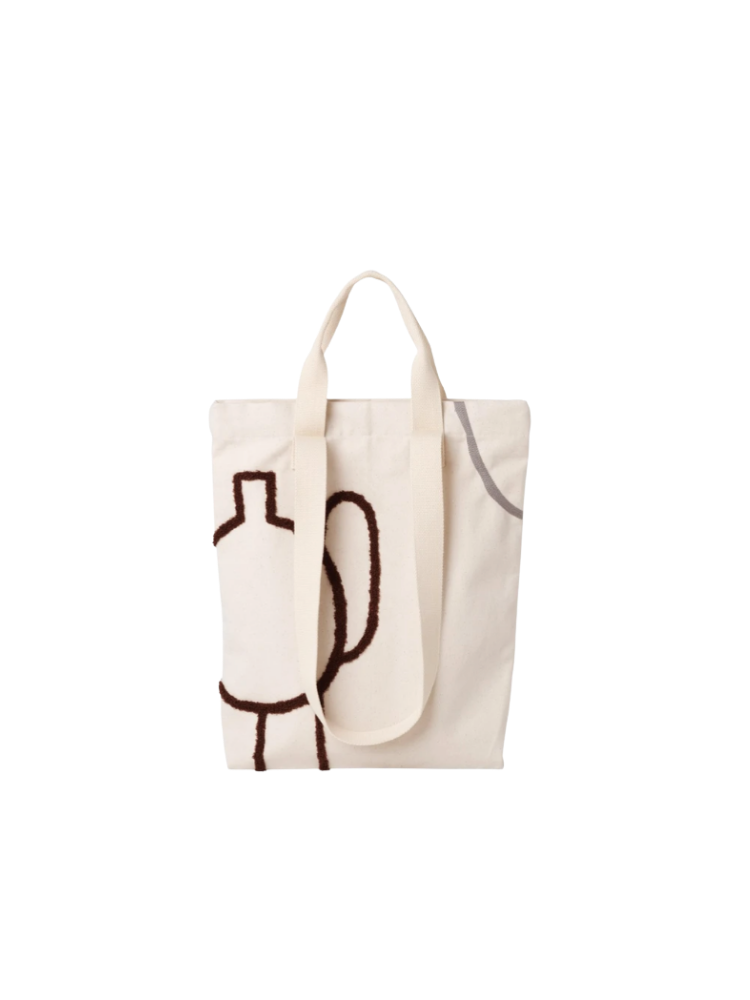 Mirage Tote Bag - Brown Grey
