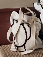 Mirage Tote Bag - Brown Grey