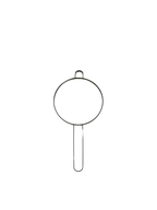 Poise Hand Mirror - Black