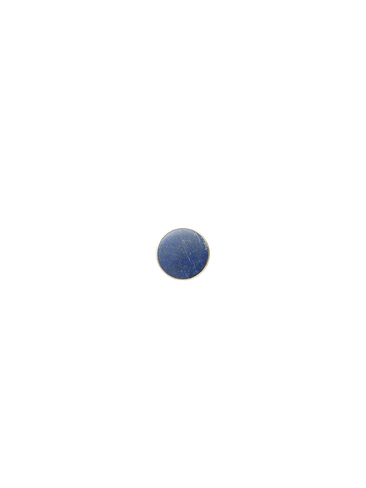 Brass Hook - Lapis Lazuli SML