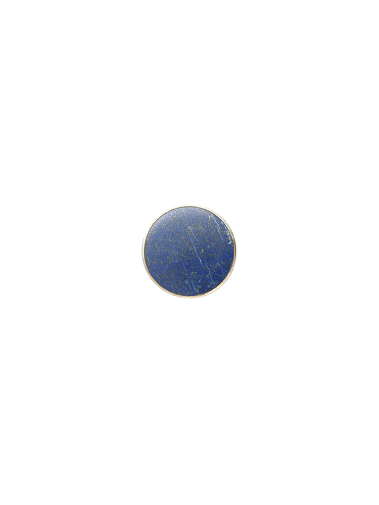 Brass Hook - Lapis Lazuli LRG
