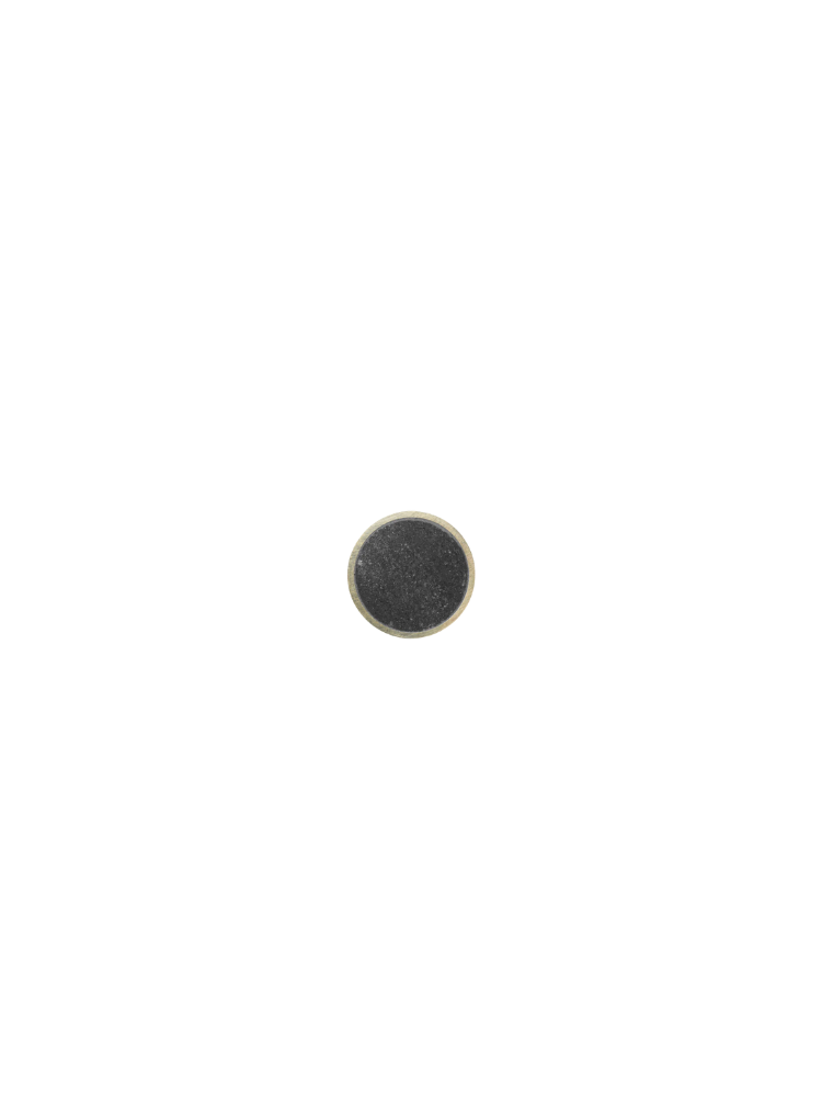 Brass Hook - Black Marble SML