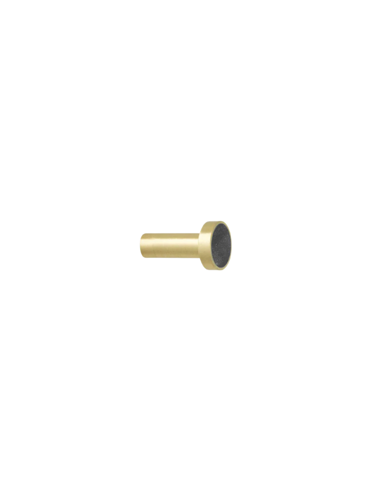 Brass Hook - Black Marble SML