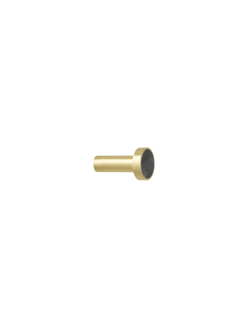 Brass Hook - Black Marble SML