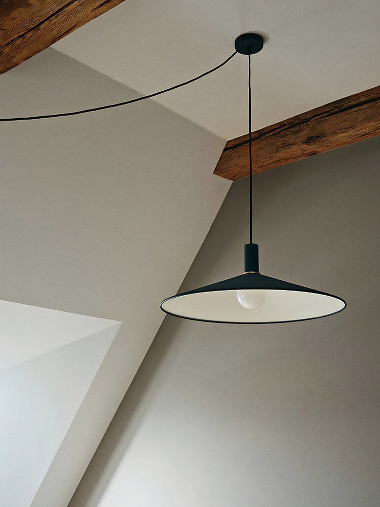 Collect Angle Shade & Pendant Set Black