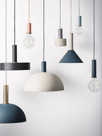 Collect - Pendant - Low - Dark Blue