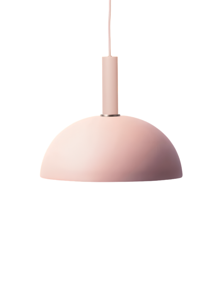 Collect Dome Shade & Pendant Set Rose