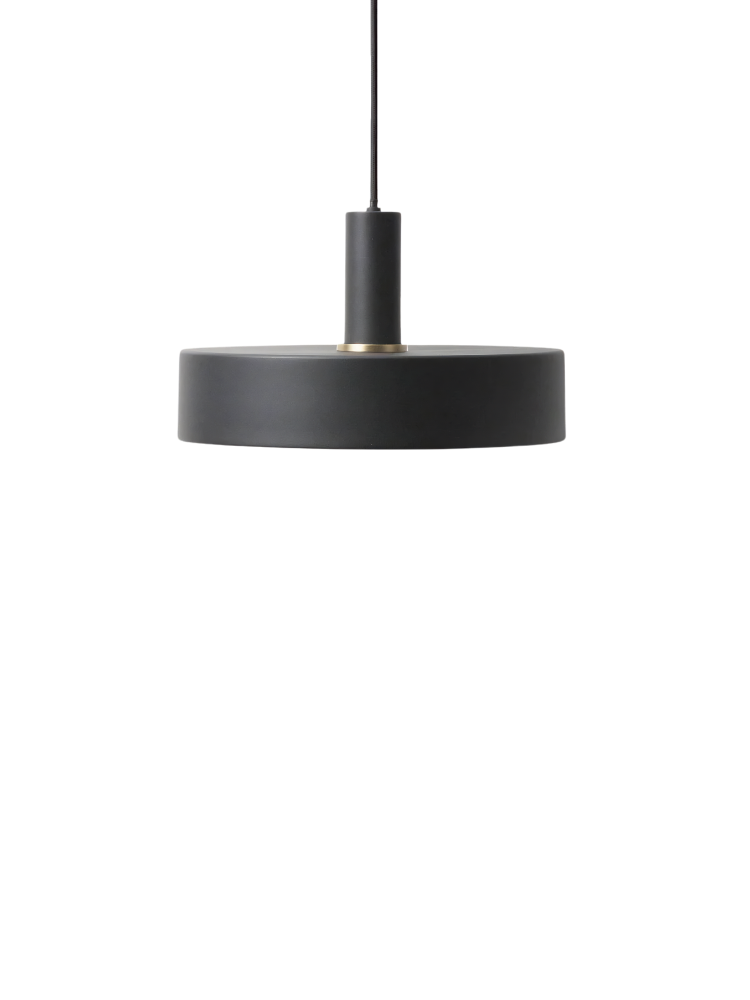 Collect Record Shade & Pendant Set Black