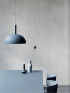 Collect Dome Shade & Pendant Set Dark Blue