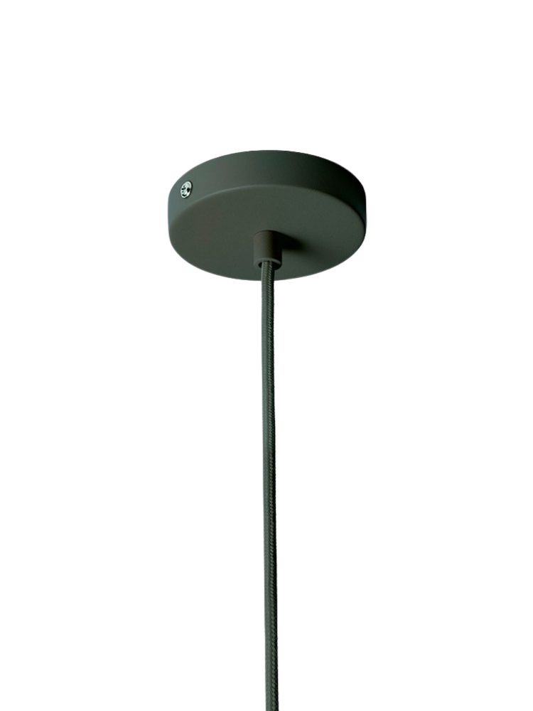 Collect - Socket Pendant - High  - Dark Green