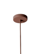 Collect - Socket Pendant - High  - Red Brown