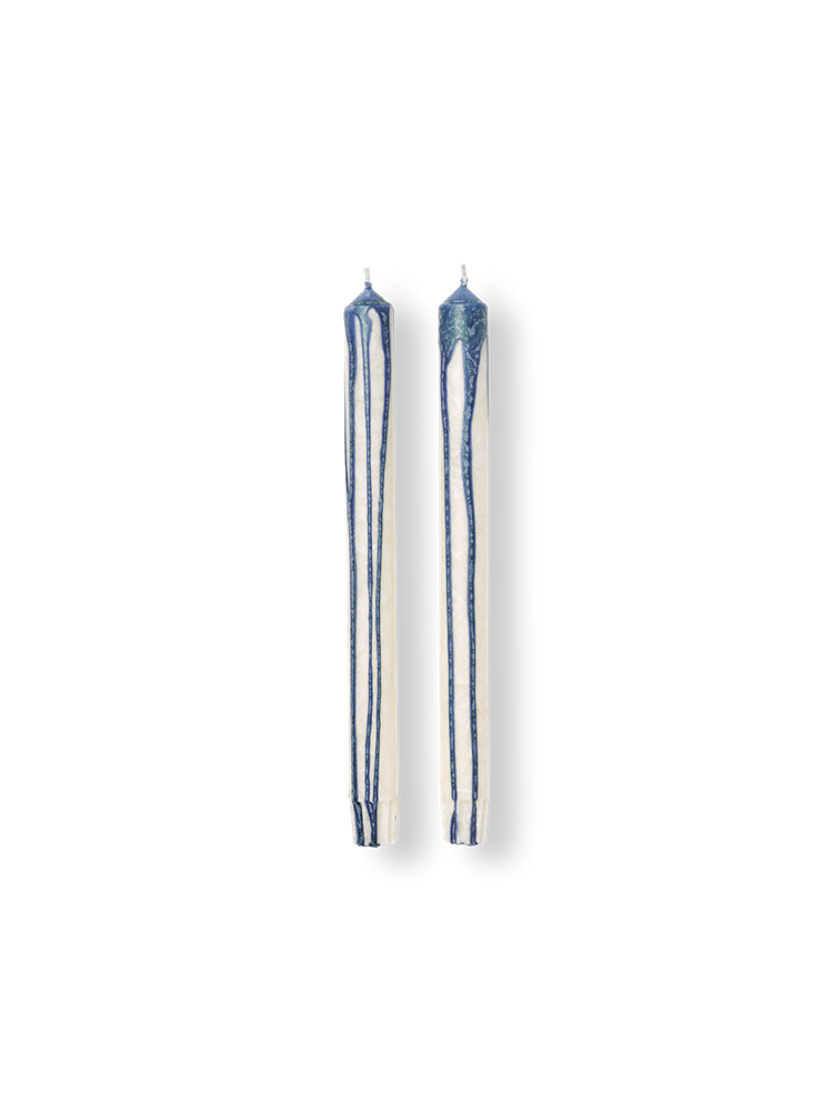 Duo Candle Dark Blue Set