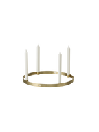Candle Holder Circle - Large - Brass