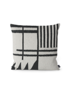 Kelim Cushion - Black Lines