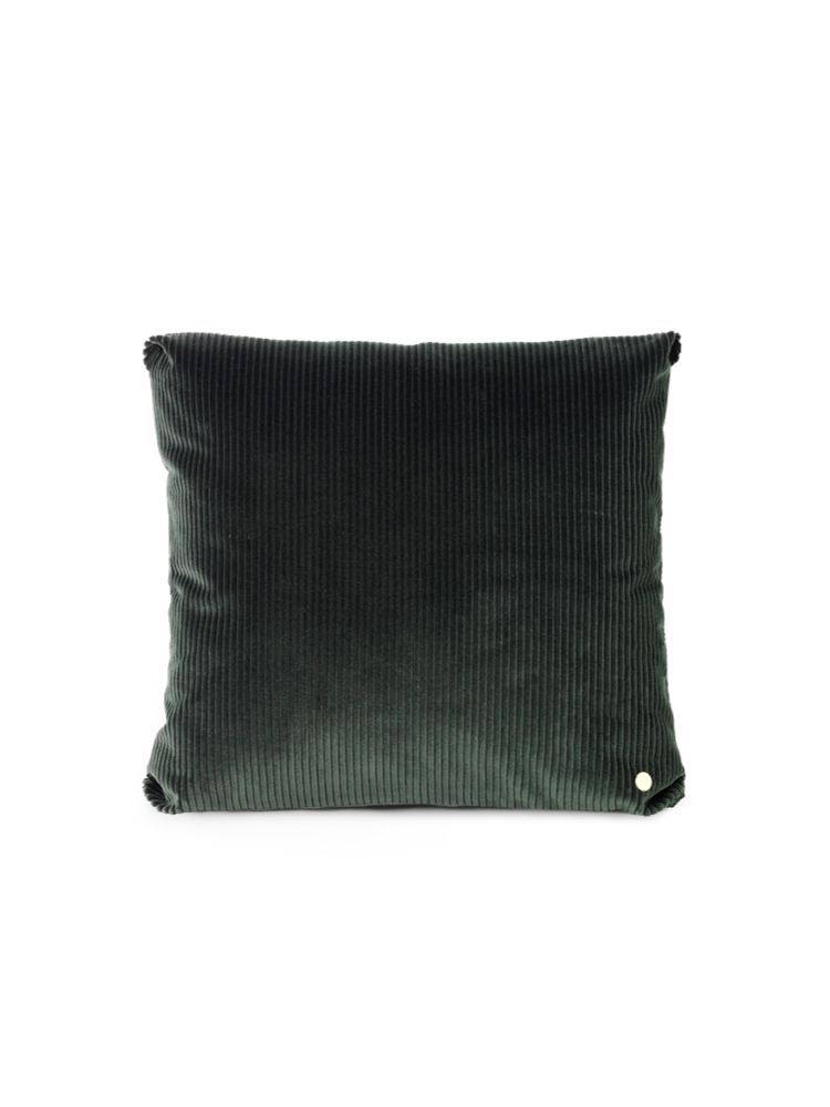 Corduroy Cushion  - Green