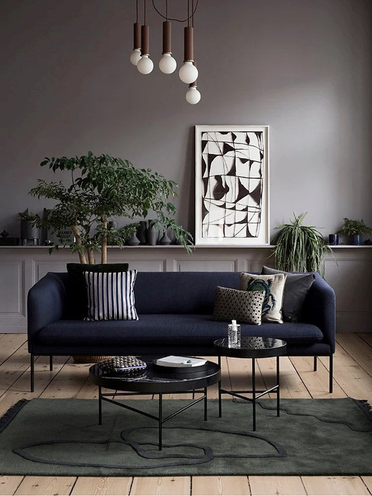 Marble Table - Large - Black