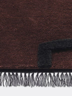 Desert Tufted Rug 140x200 - Red Brown