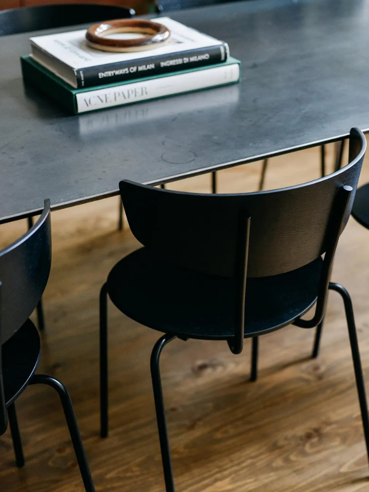 Herman Dining Chair - Black