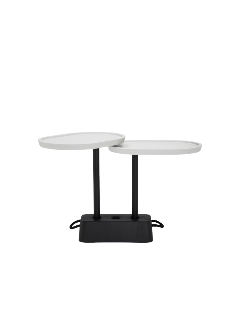 Fatboy Brick Table & Buddy Set Light Grey