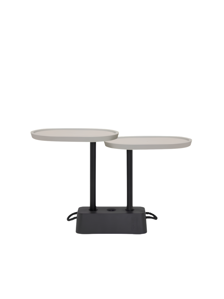 Fatboy Brick Table & Buddy Set Taupe
