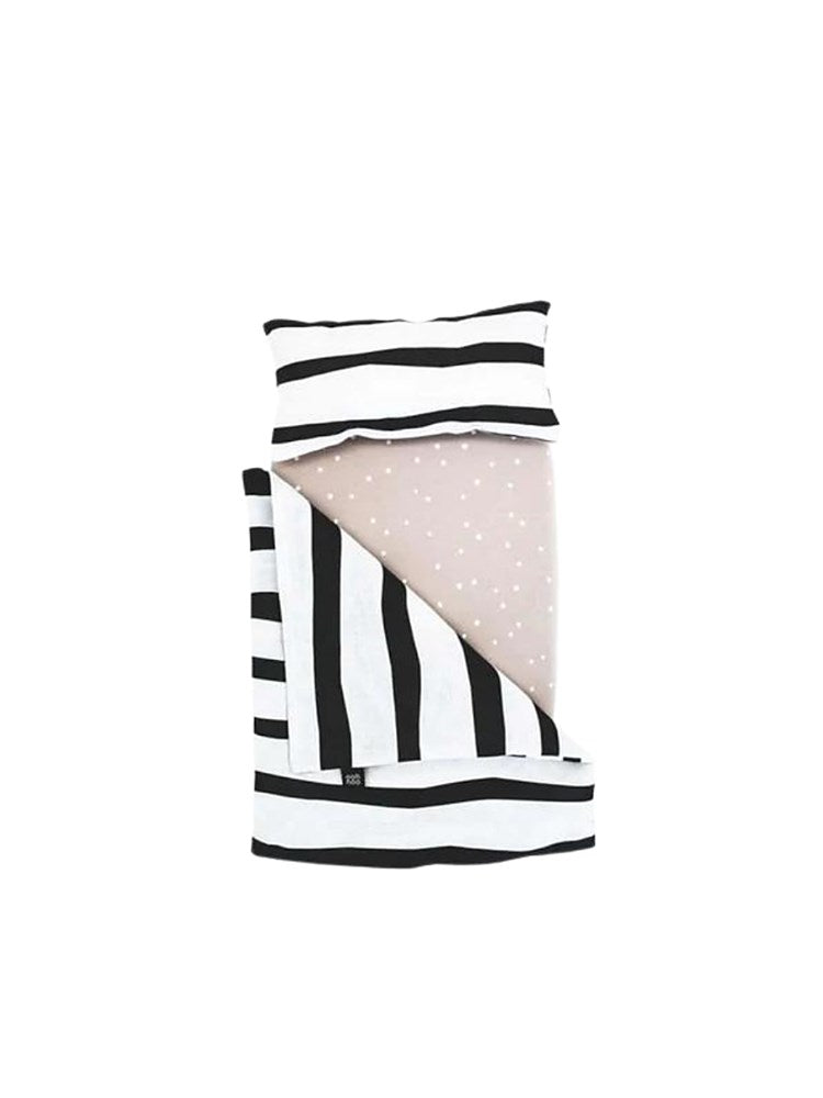 Dolly Cot Bedding Set - Zebra