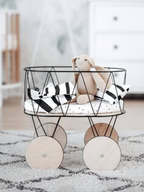 Dolly Cot Bedding Set - Zebra