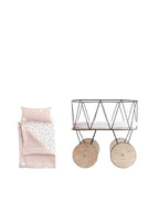 Dolly Cot Bedding Set - Poppy