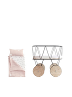 Dolly Cot Bedding Set - Poppy