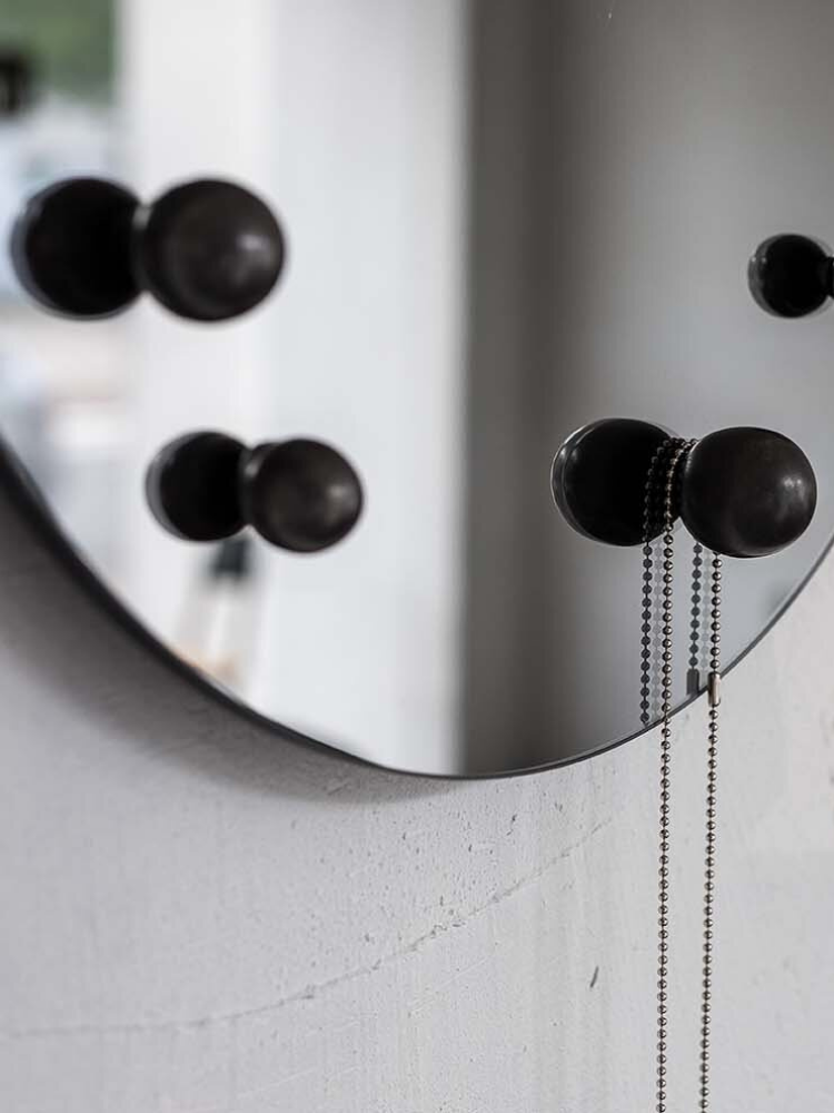 Dew mirror, D55 grey