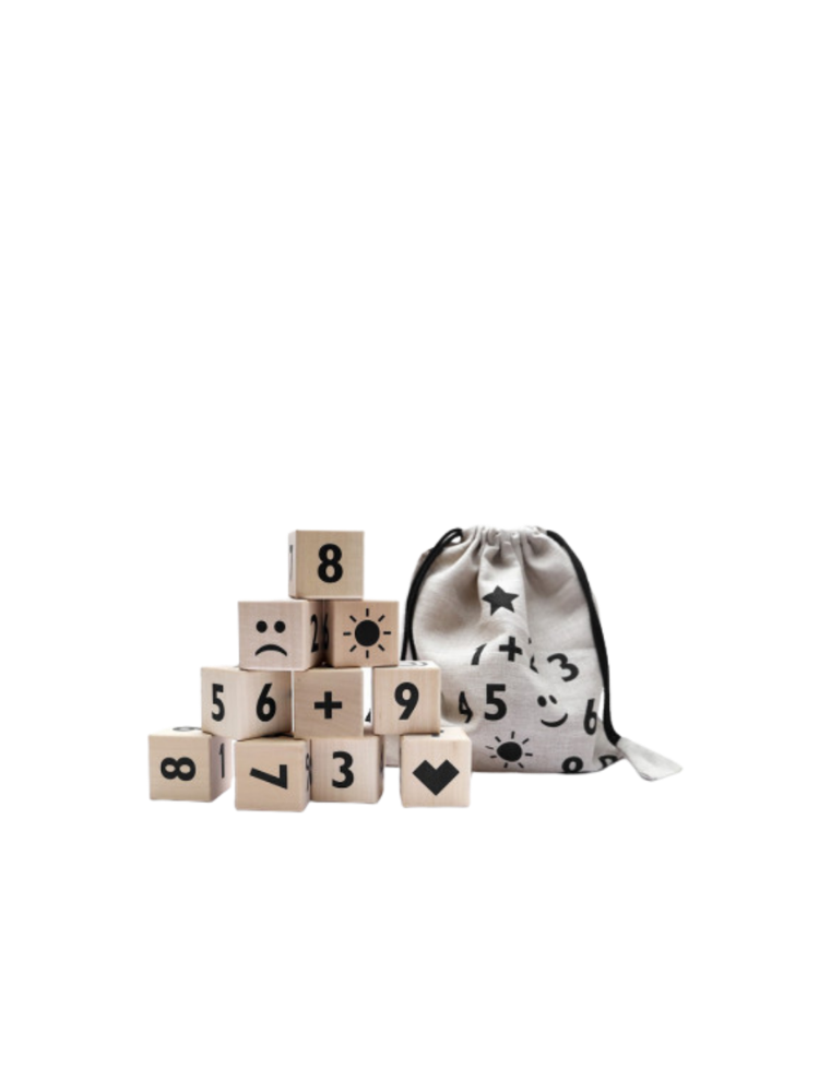 Math blocks - black