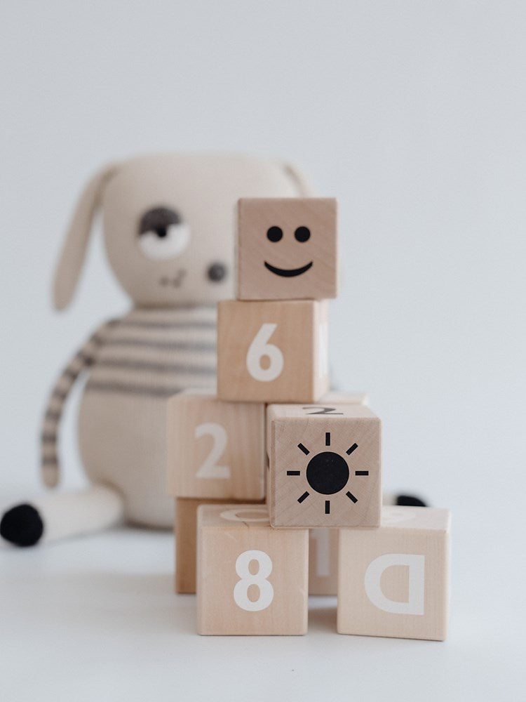 Math blocks - white