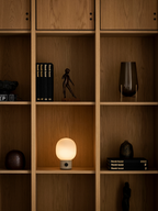 JWDA Table Lamp Light Grey Cement