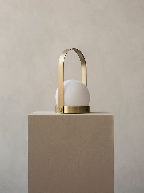 Carrie Table Lamp Brushed Brass